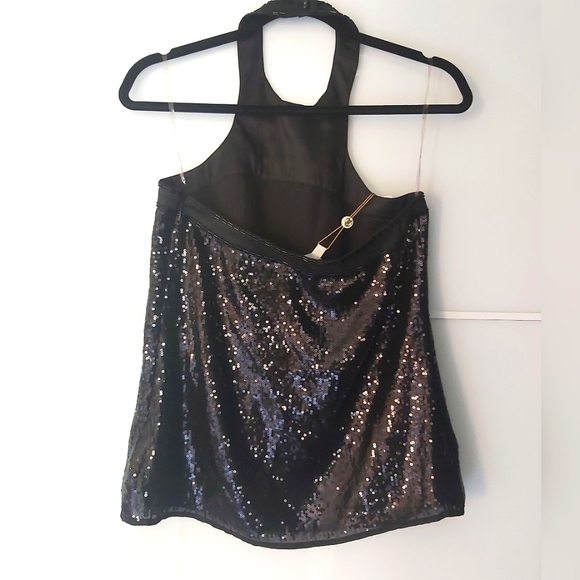 Roberto Cavalli "NWT" Sequin Halter Top - Picture 2 of 12